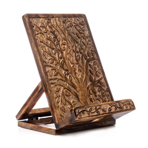 Aranyani Tree of Life Book Holder Tablet Stand