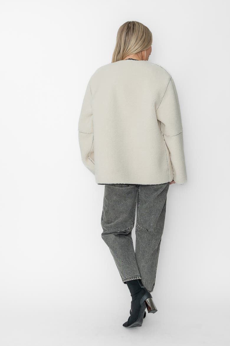 Hazel Reversible Jacket, Alternate, color, Cream
