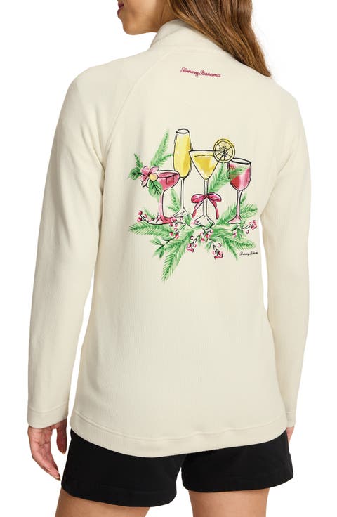 Aruba Hula Days Full Zip Graphic Sweatshirt