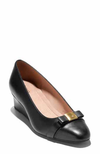 Cole Haan Malta Bow Wedge Pump