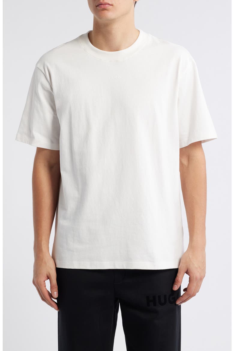 Dapolino Cotton T-Shirt, Main, color, NATURAL