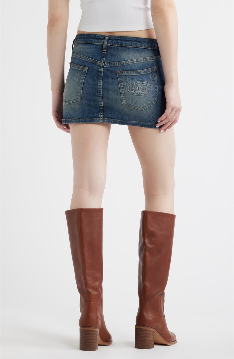 BDG Urban Outfitters Ultra Denim Miniskirt, Alternate, color, Vintage Denim Medium