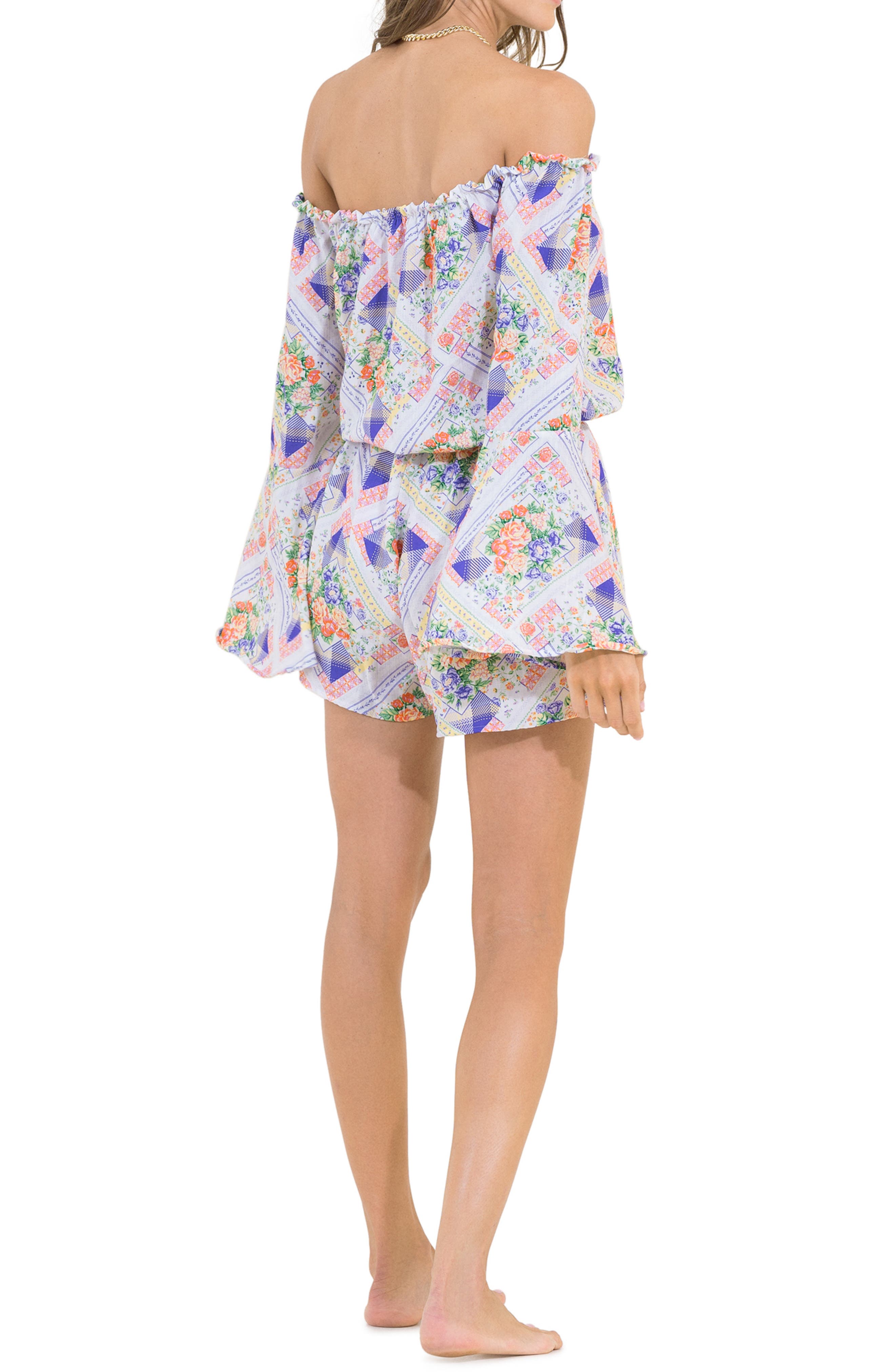Maaji Countryside Calix Swim Cover-Up Romper | Nordstromrack