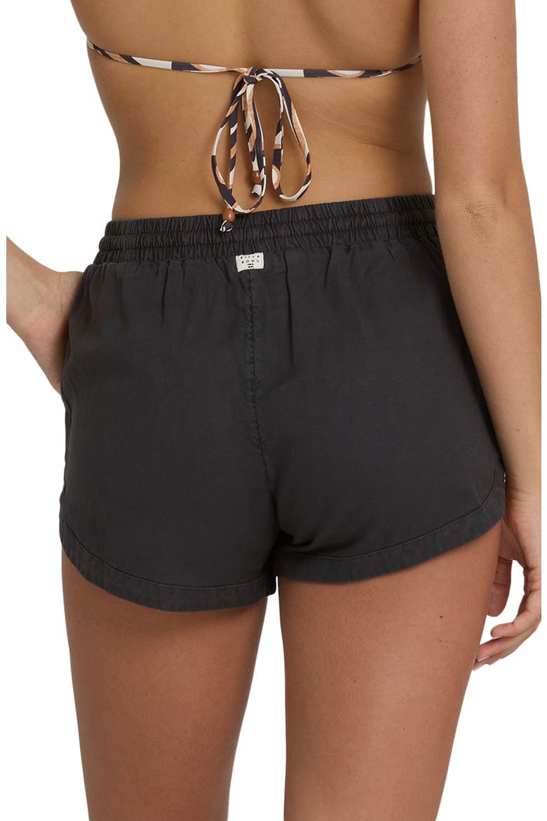 Road Trippin Drawstring Shorts, Alternate, color, OFF BLACK