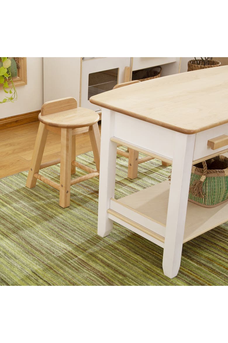 Sense of Place Nature's Stripes Carpet - Green - 4' x 6' Rectangle, Alternate, color, Green