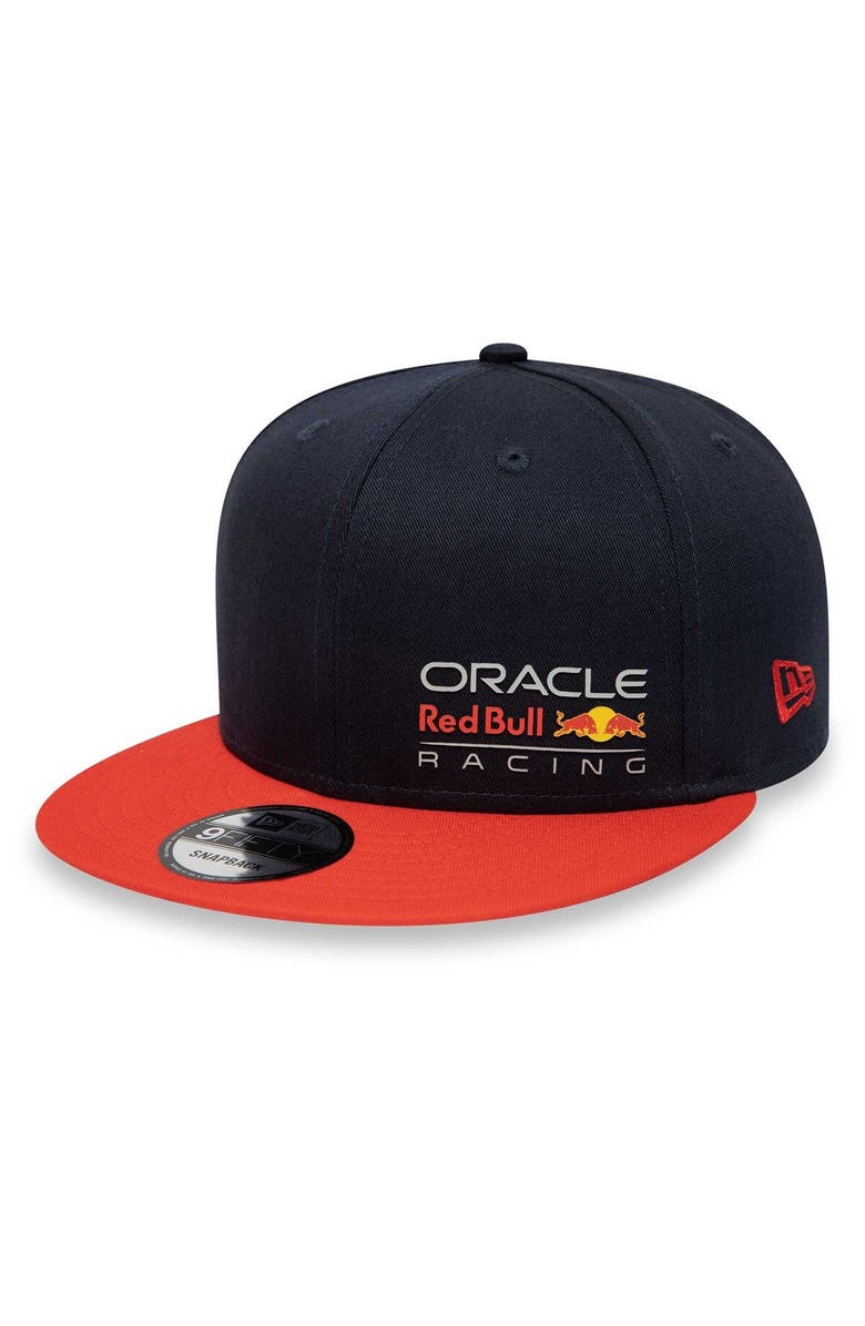 New Era Men's New Era Navy Red Bull F1 Racing Essential 9FIFTY Snapback Hat, Main, color,