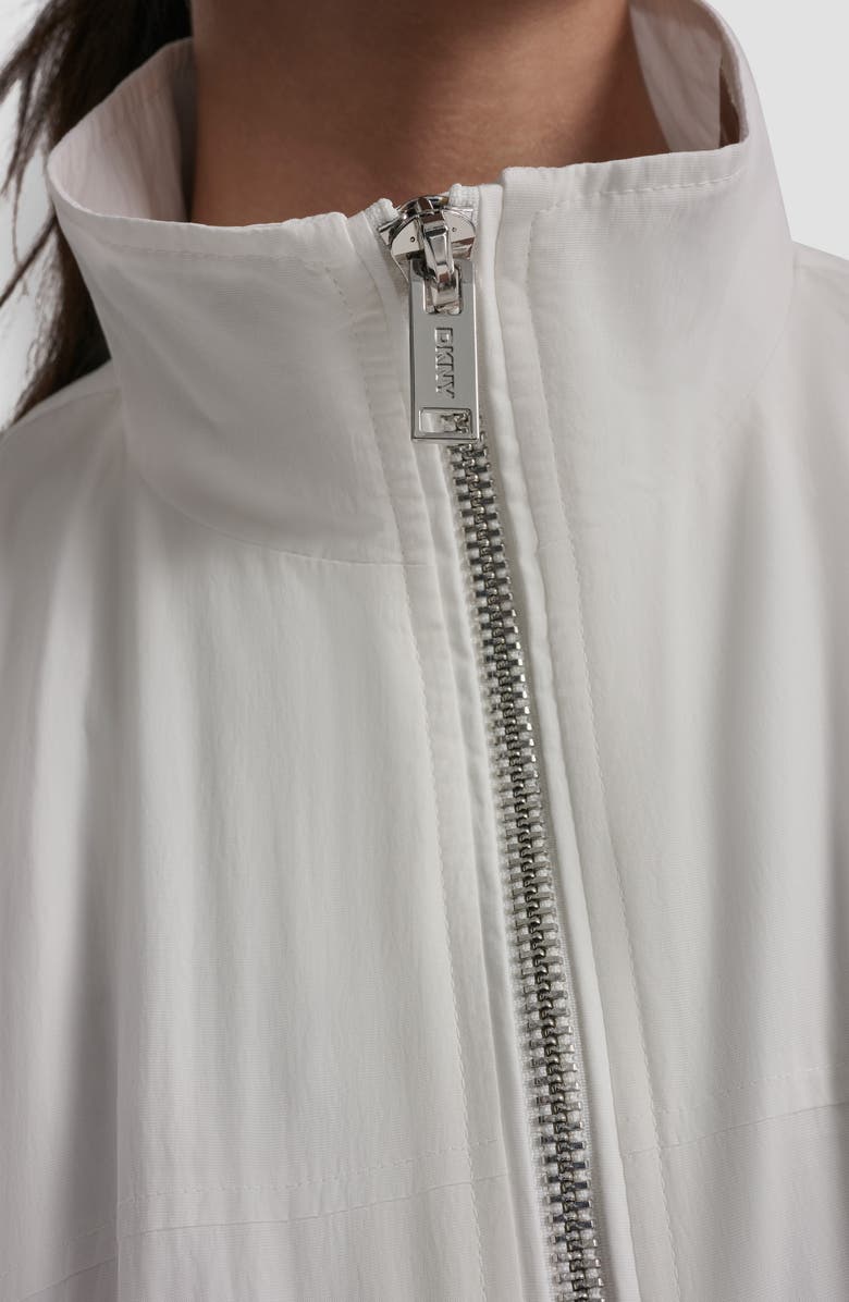 DKNY 1989 Logo Jacket, Alternate, color, Ivory