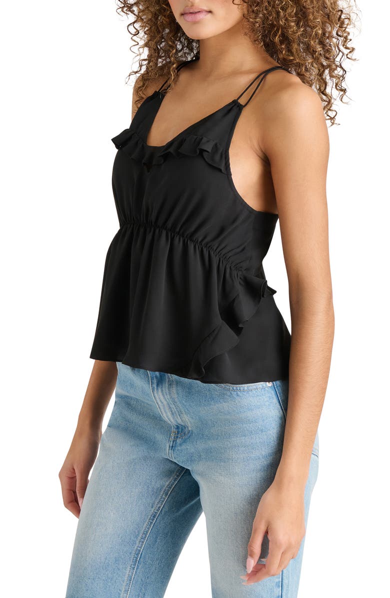 Steve Madden Mina Ruffle Peplum Camisole, Alternate, color, 