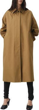 MANGO Selection Longline Cotton Trench Coat