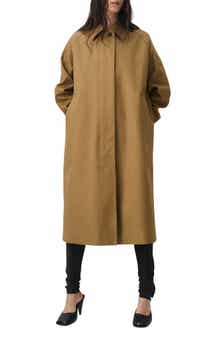 MANGO Selection Longline Cotton Trench Coat