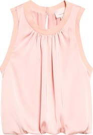 Cinq à Sept Sleeveless Satin Top