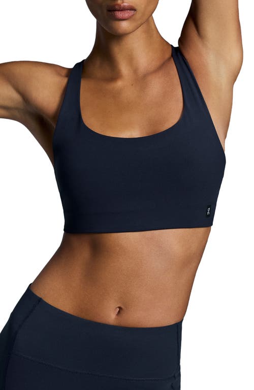 On Studio Sports Bra in Navy at Nordstrom, Size Large
