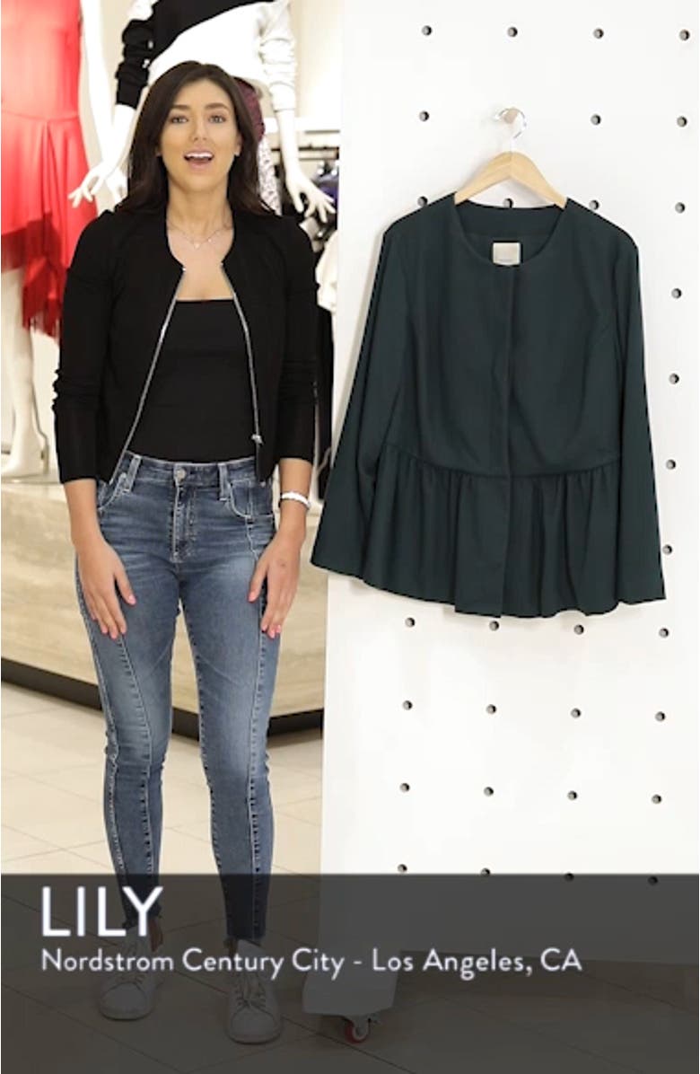 Peplum Jacket, sales video thumbnail