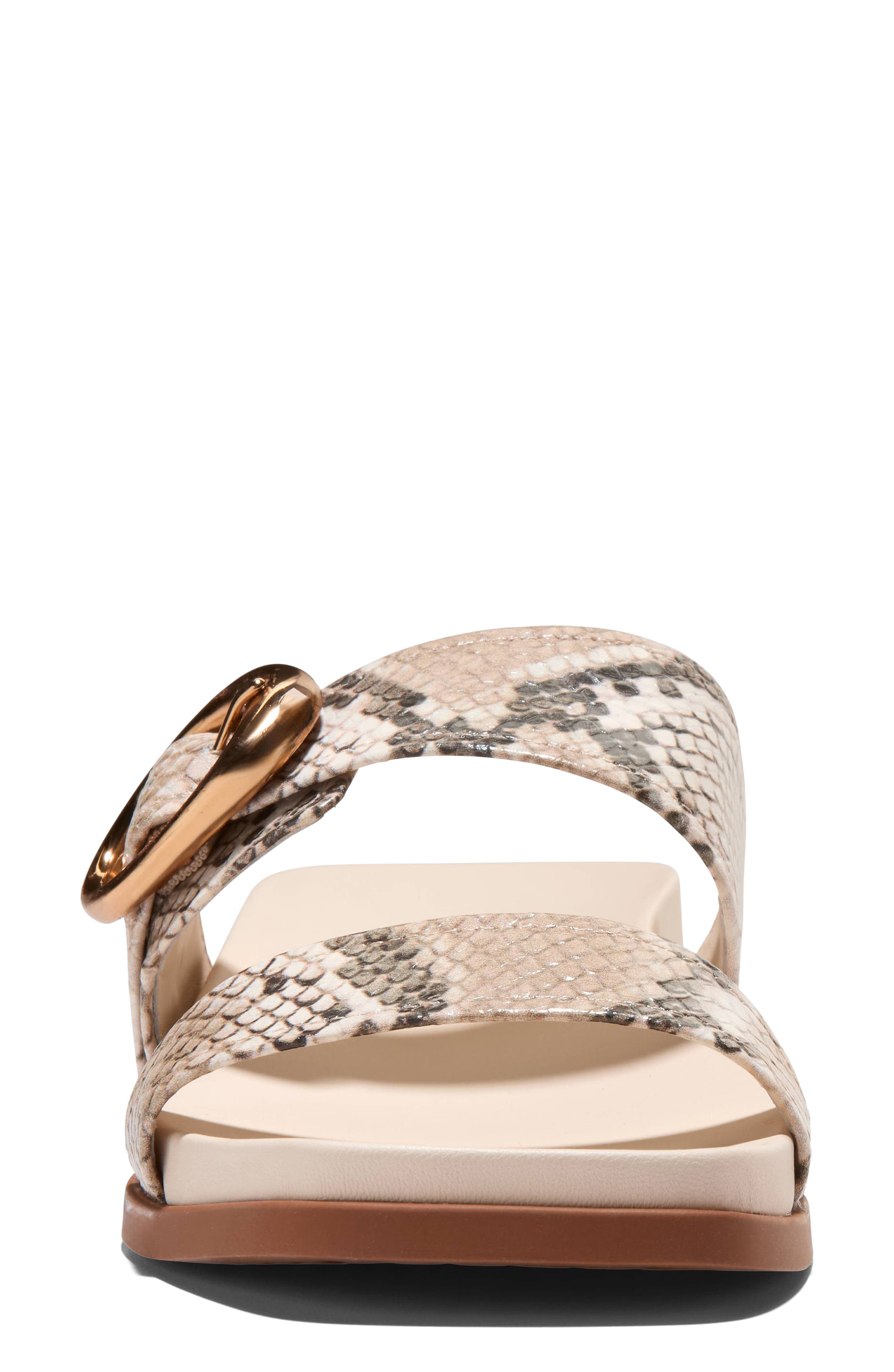 Cole Haan Oaklynn Wedge Sandal, Alternate, color, Mojave Snake Print Leather