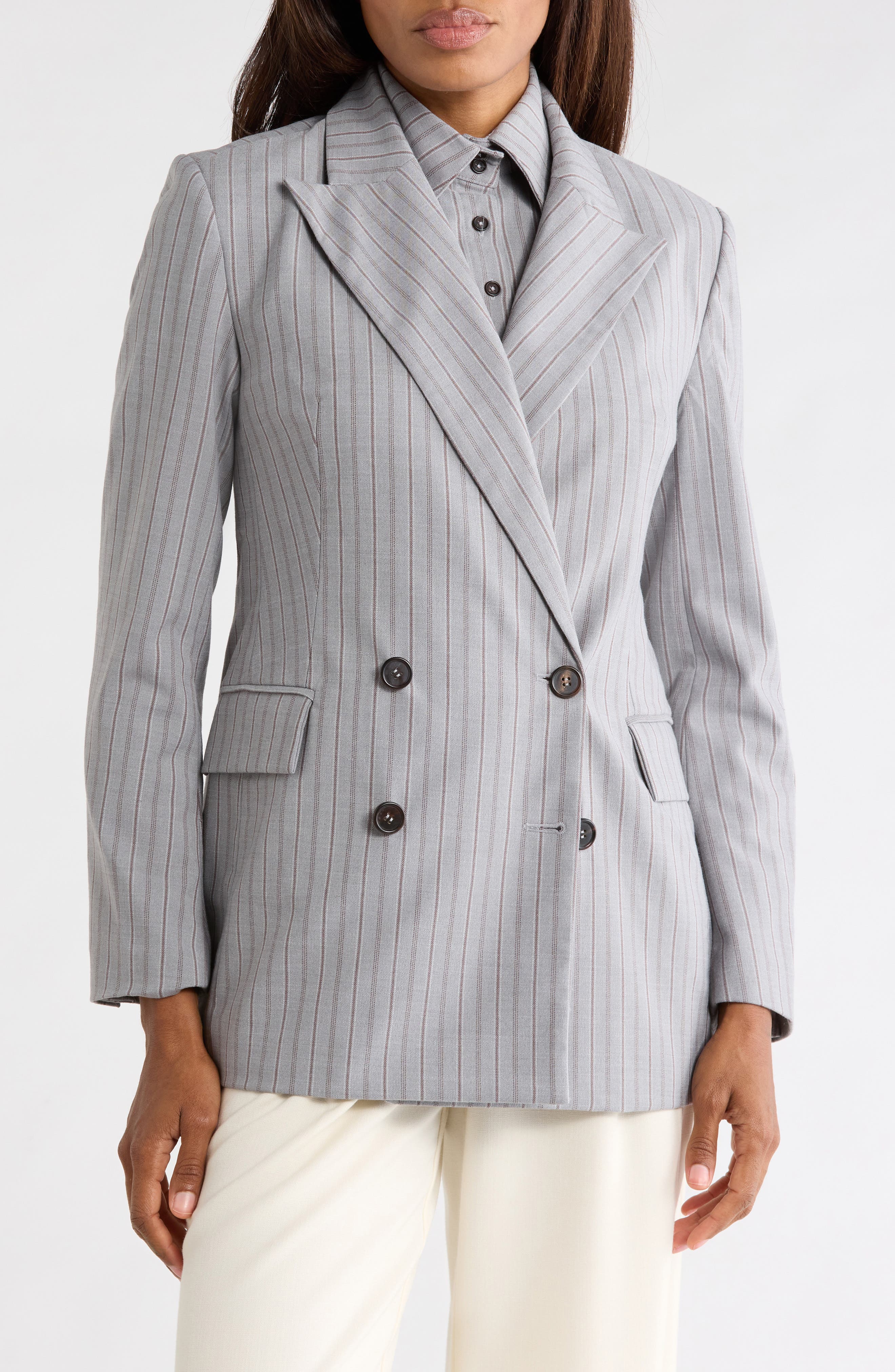 Trista Double Breasted Blazer