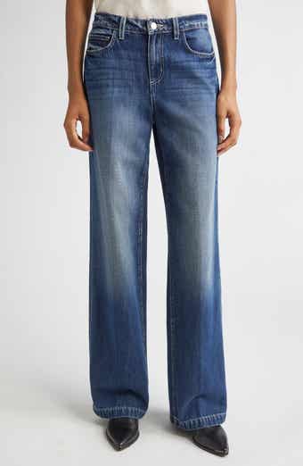 L'AGENCE Clayton High Waist Wide Leg Jeans