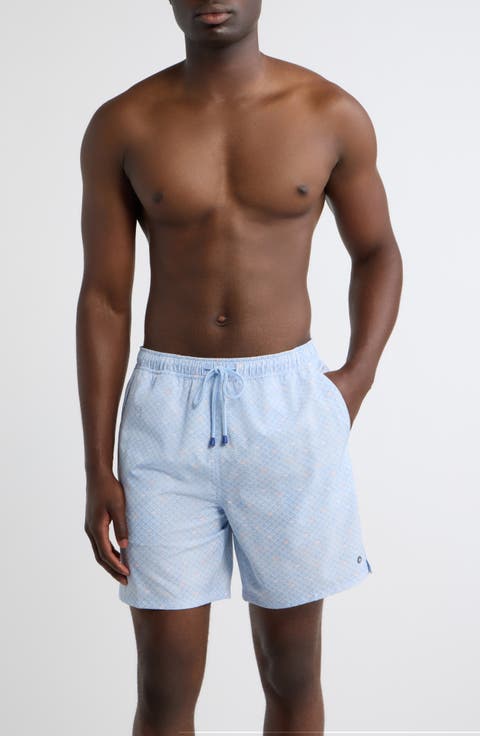Shoreline Rays Swim Trunks