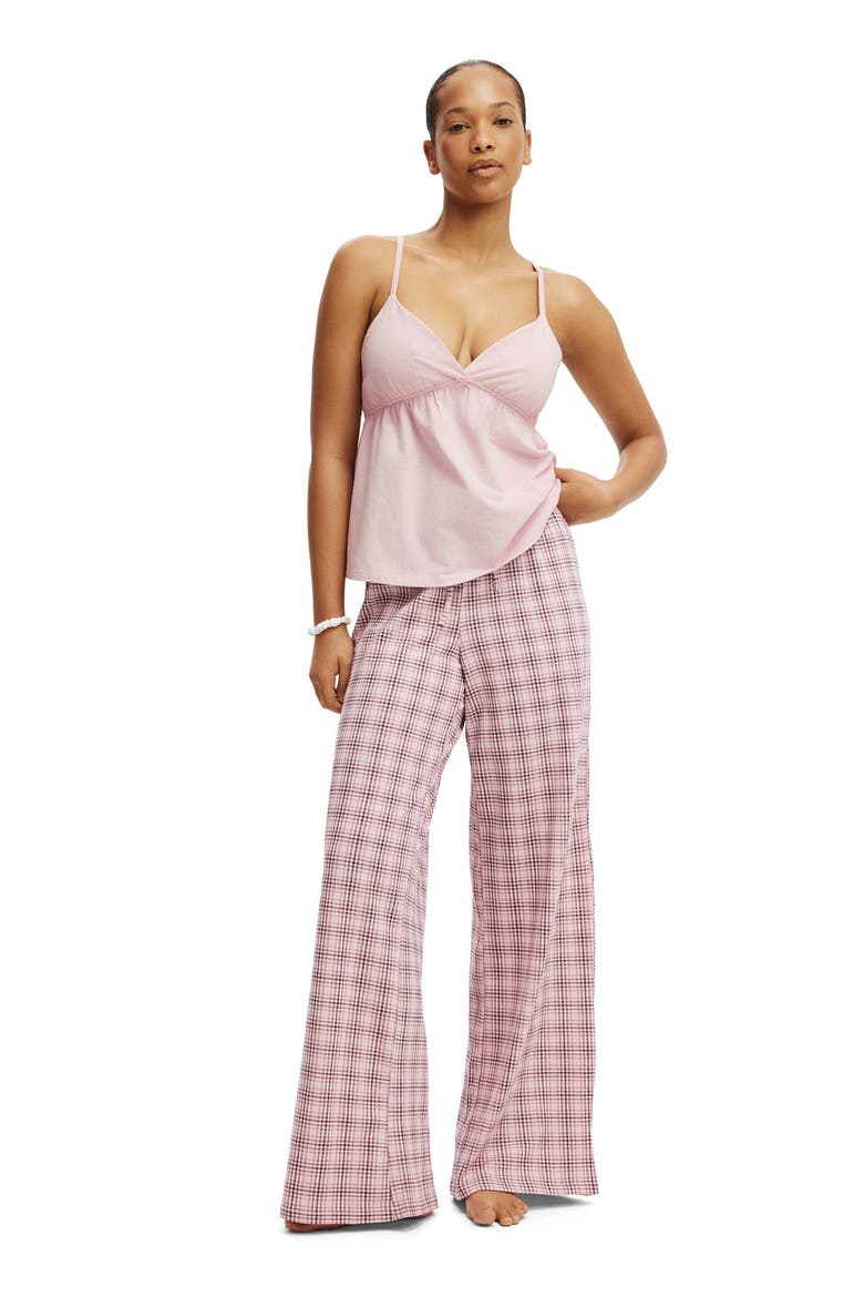 Women's Dreamy Soft Triangle Babydoll Cami, Alternate, color, Pink Kiss