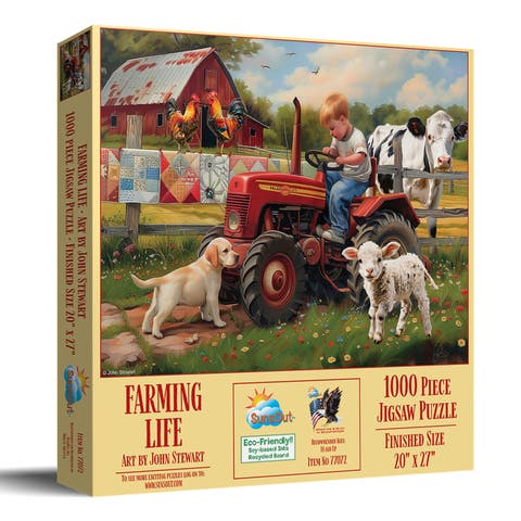 Farming Life 1000 piece Jigsaw Puzzle for Adults
