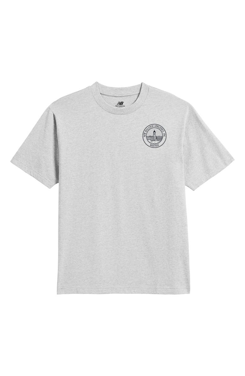 New Balance Crest Graphic T-Shirt, Main, color, 