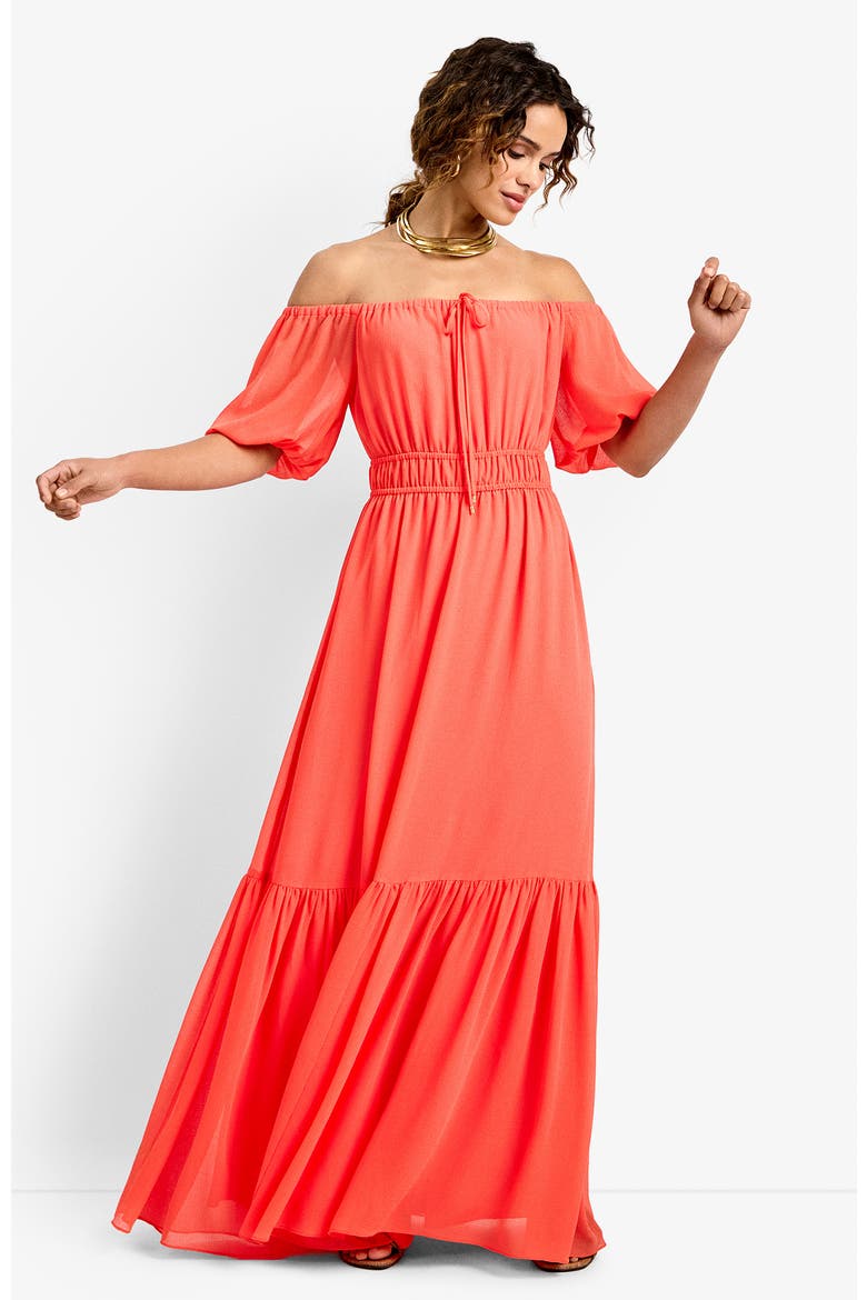West Coast Dress, Alternate, color, Calypso Coral