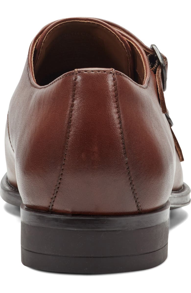Kenneth Cole New York Charles Double Monk Strap Shoe, Alternate, color, Cognac