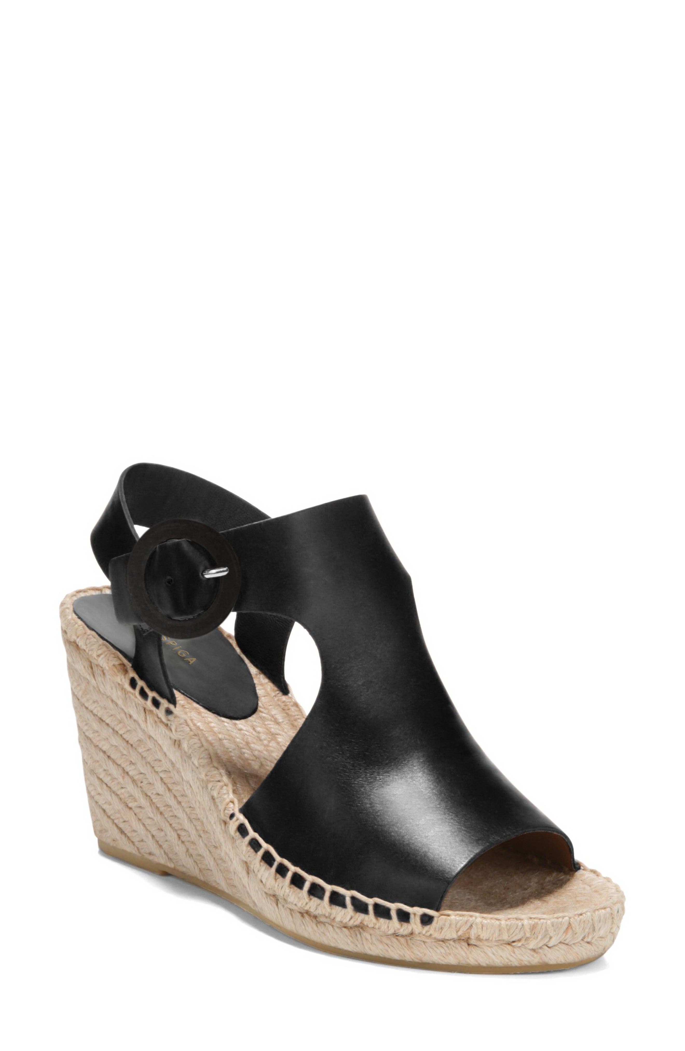Via Spiga Nolan Espadrille Wedge Sandal, Main, color, 