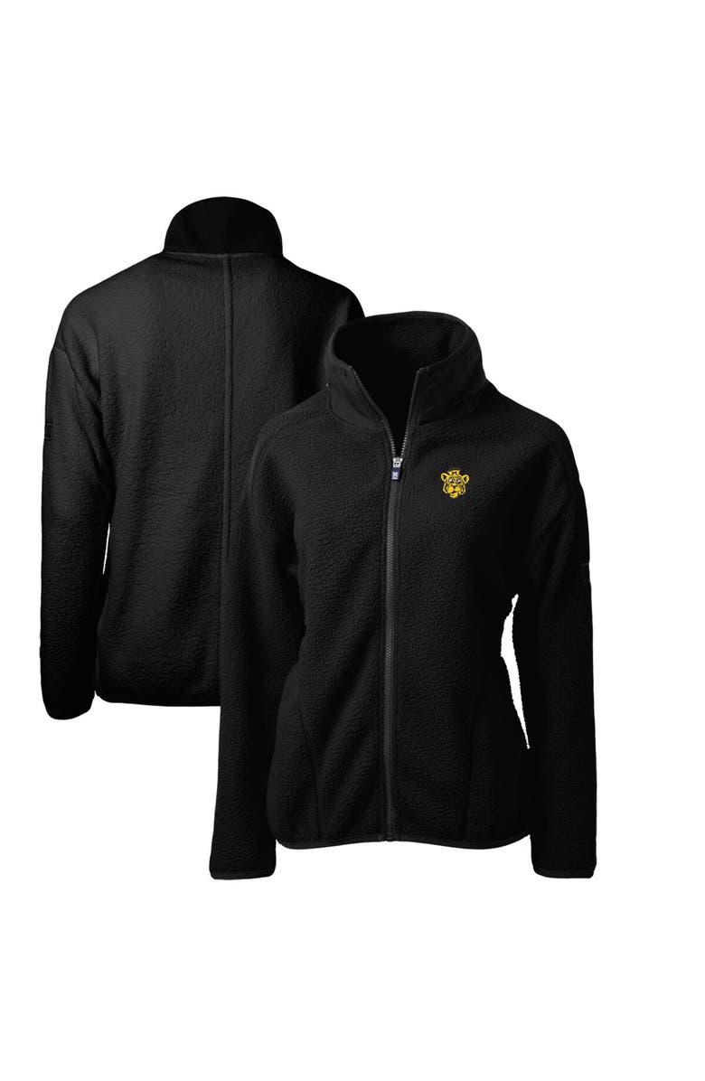 Cutter & Buck Women's Cutter & Buck Black Missouri Tigers Cascade Eco Sherpa Full-Zip Fleece Jacket, Main, color, 