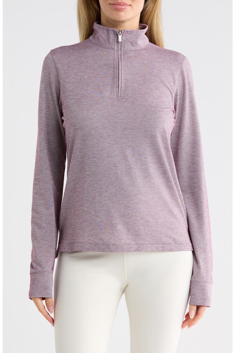 Featherweight Active Pullover, Main, color, HEATHER DAMSON