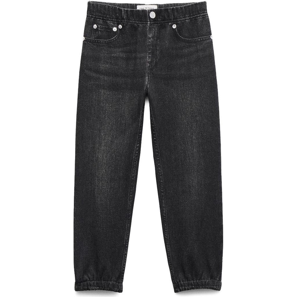 Rag & Bone Kids' Mini Miramar Terry Cloth Joggers In Black