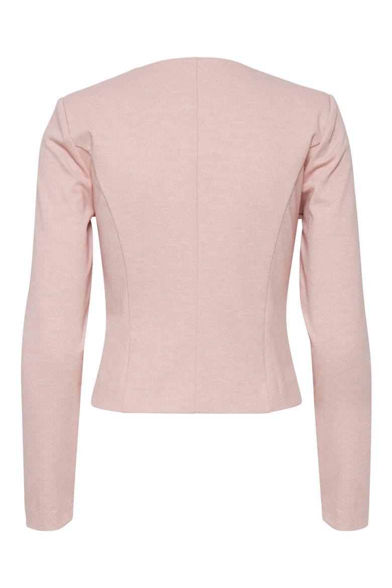 Kate Short Blazer, Alternate, color, ROSE SMOKE MELANGE