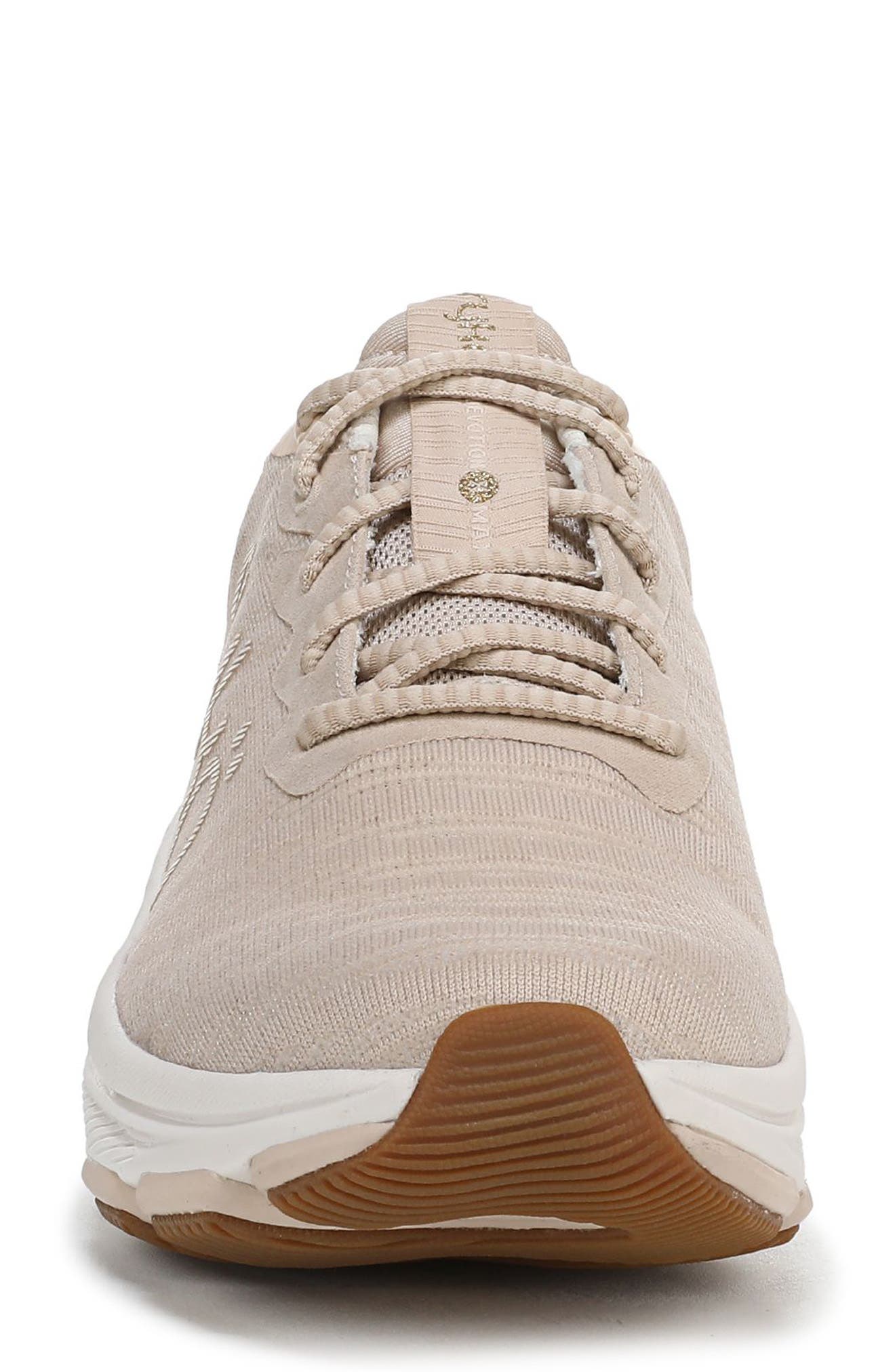 Devotion X Max Walking Sneaker, Alternate, color, BEIGE TONAL METALLIC
