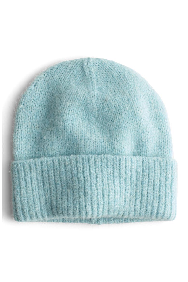 Gillie Alpaca Blend Beanie, Main, color, MINT BLUE