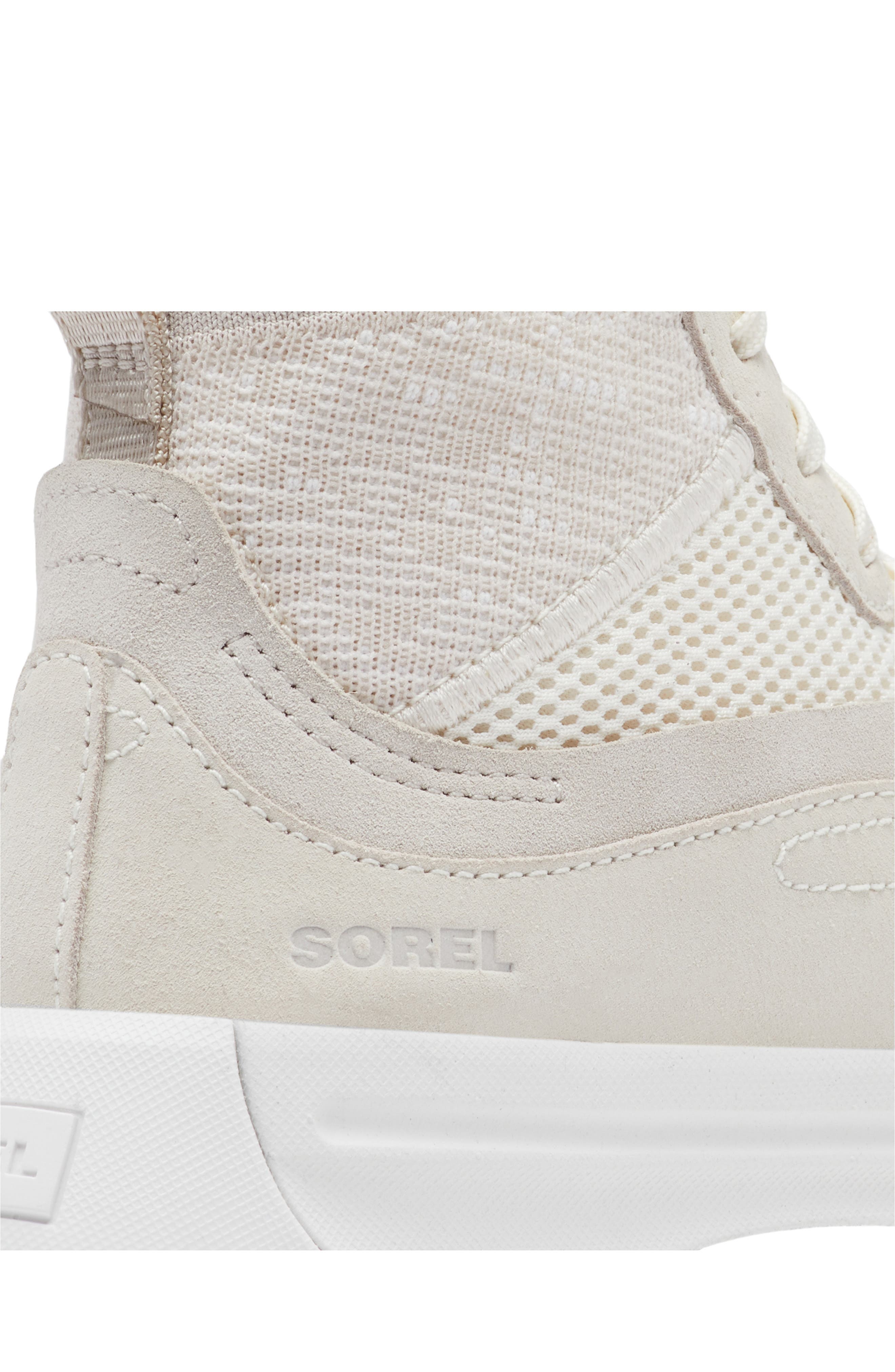 SOREL ONA<sup>™</sup> 503 Mid Platform Sneaker, Alternate, color, Chalk/ Sea Salt