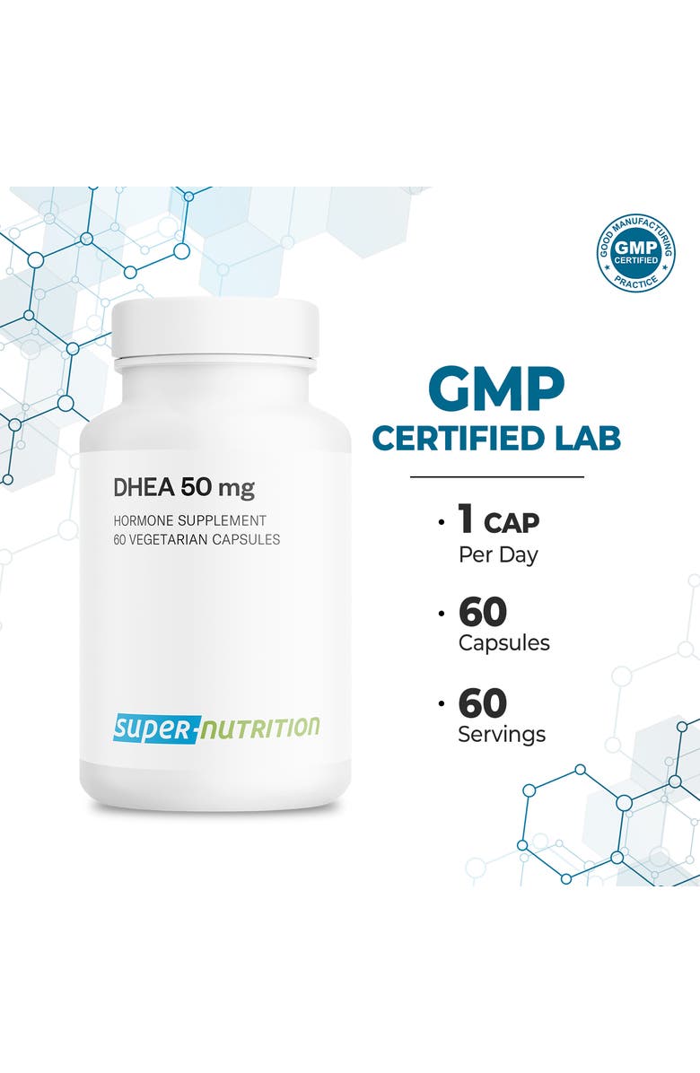 SuperSmart DHEA 50mg, Alternate, color, NO COLOR