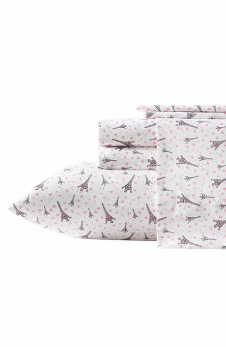 Betsey Johnson Paris Love Microfiber Sheet Set