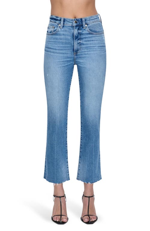 Pistola Lennon High Rise Crop Boot-cut Jean In Rhythm Vintage In Blue