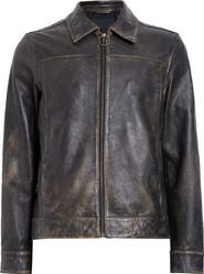 AllSaints Alkan Leather Jacket