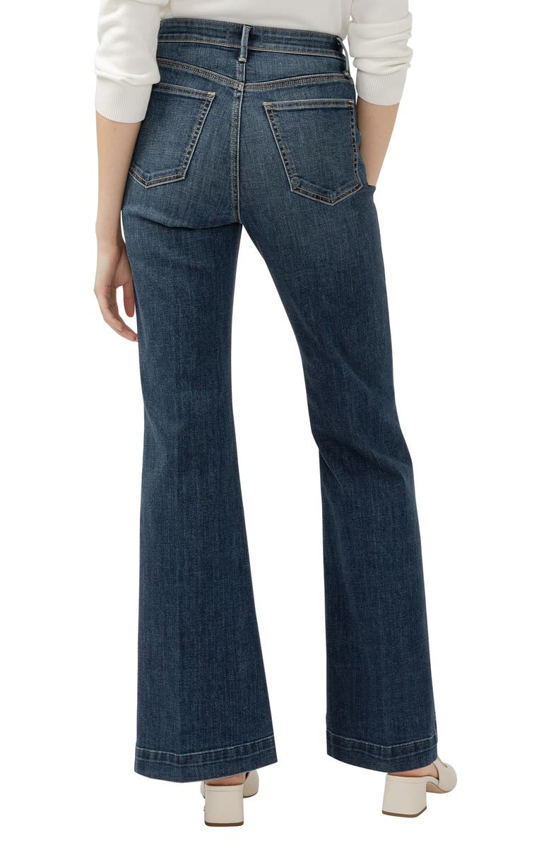 Silver Jeans Co. Isbister '70s High Waist Flare Jeans, Alternate, color, Indigo