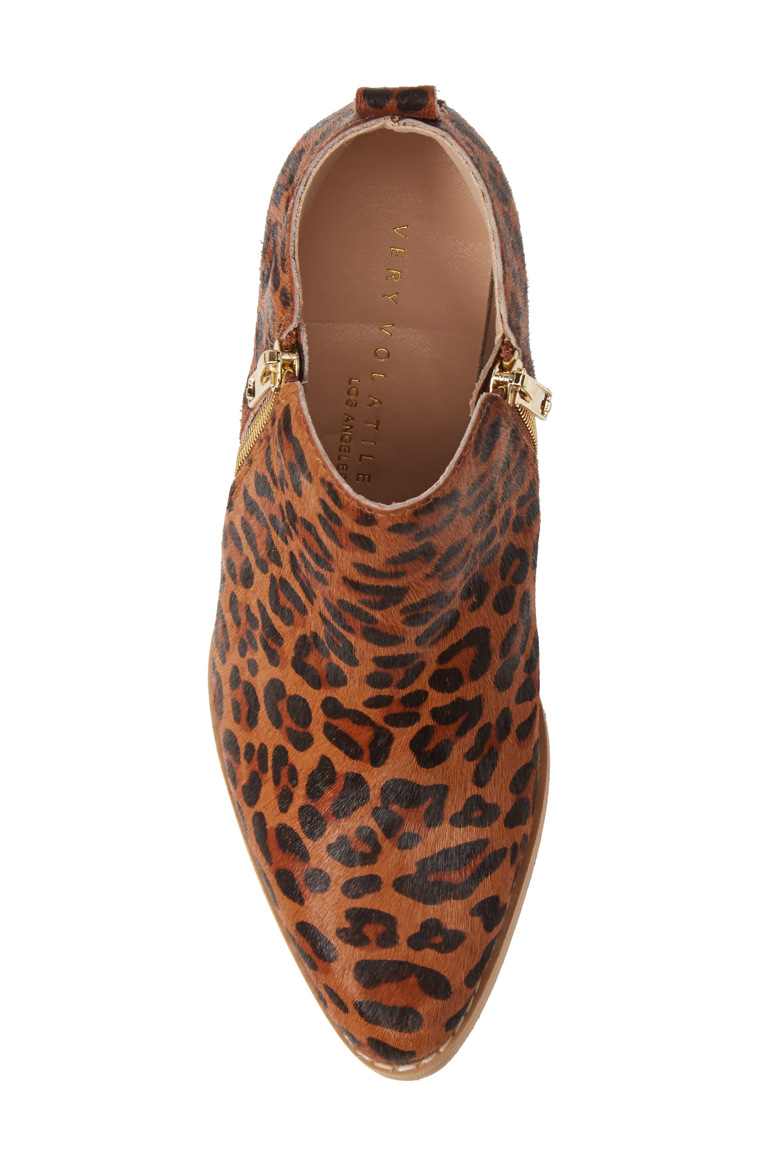 Very Volatile Gurnsey Genuine Horse Hair Bootie, Alternate, color, 