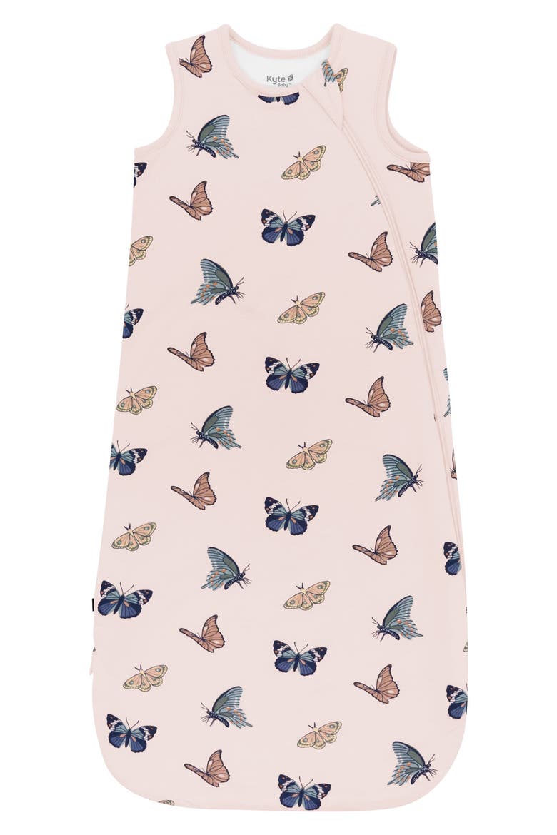 The Original Sleep Bag™ 1.0 TOG Blush Butterfly Wearable Blanket, Main, color, BLUSH BUTTERFLY