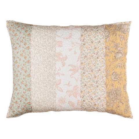20" x 26" Audrey Cotton Standard Sham - Machine Washable