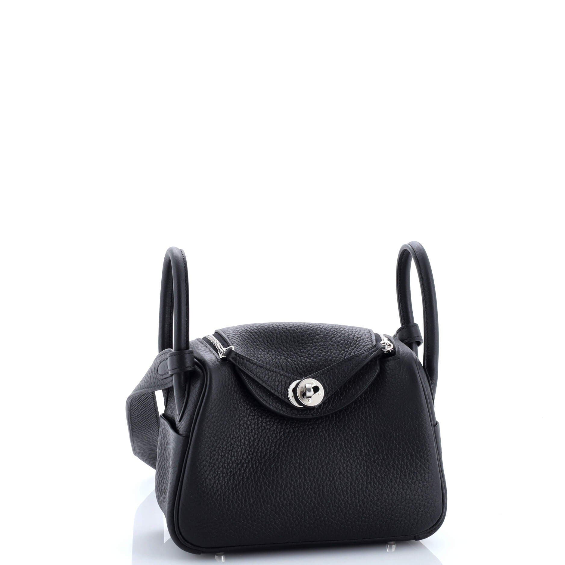 Pre-Owned Hermes Lindy Bag Clemence Mini, Alternate, color, 