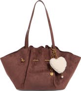 Steve Madden Bleanne Faux Suede Tote