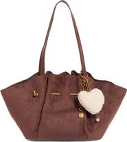 Steve Madden Bleanne Faux Suede Tote