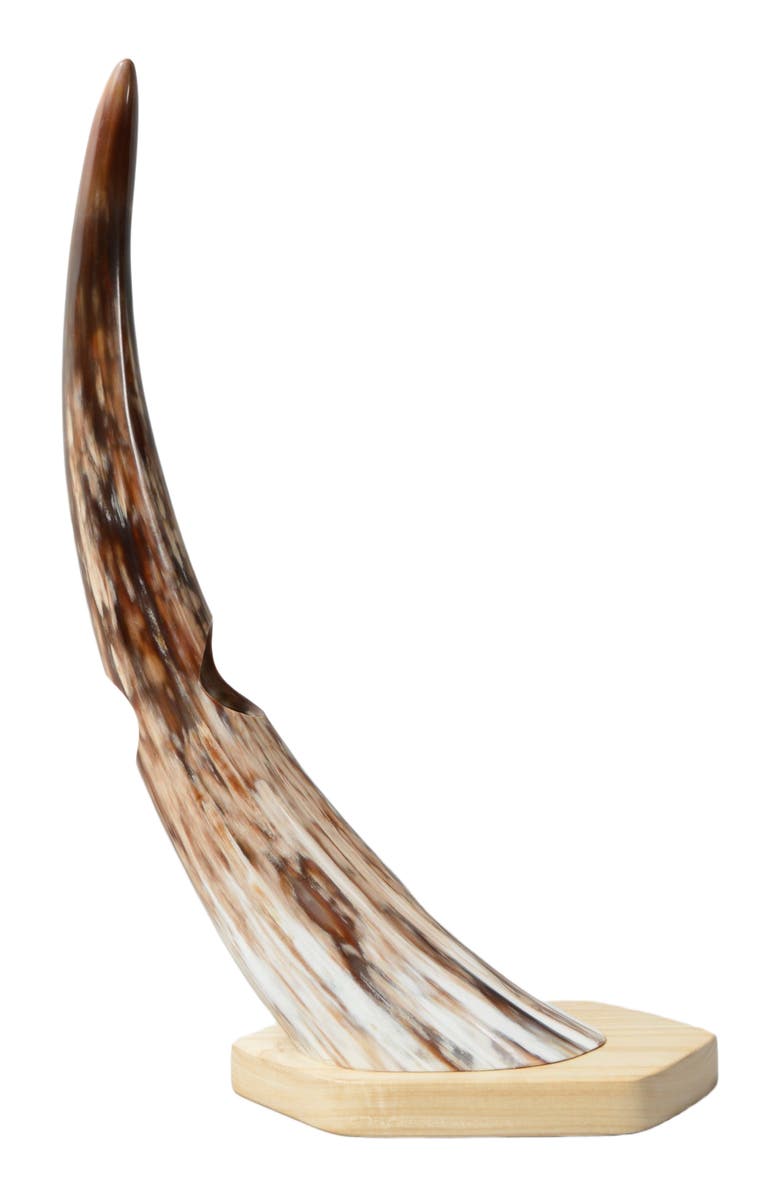 Maadili Collective Balanced Horn Wine Holder, Alternate, color, Multi