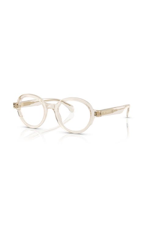 47mm Round optical glasses
