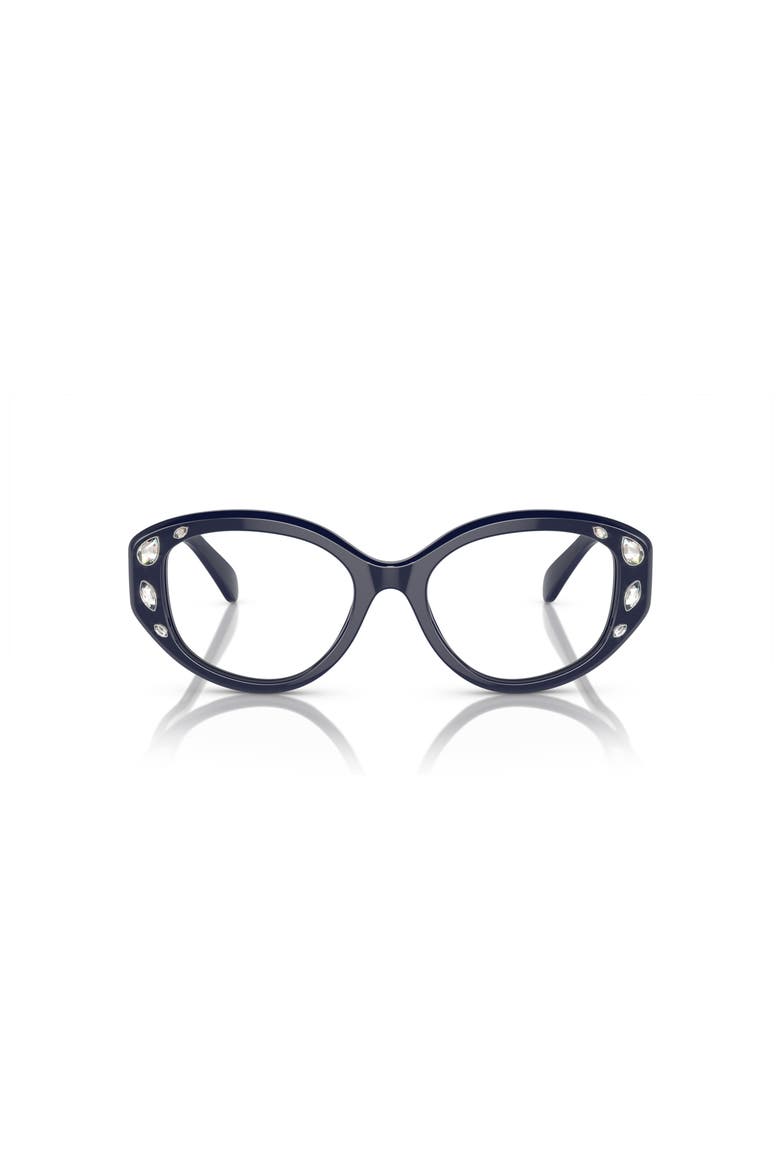 52mm Irregular optical glasses, Alternate, color, Blue