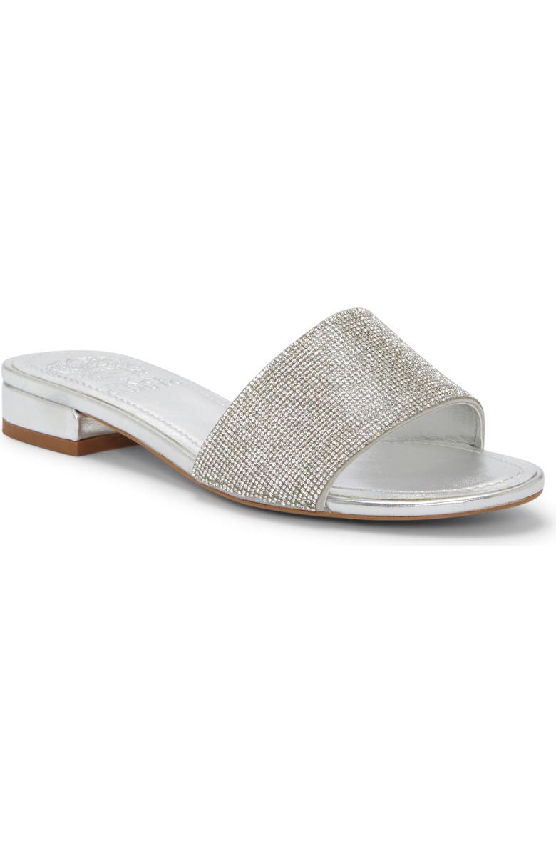 Vince Camuto Meren Slide Sandal, Main, color, Silver