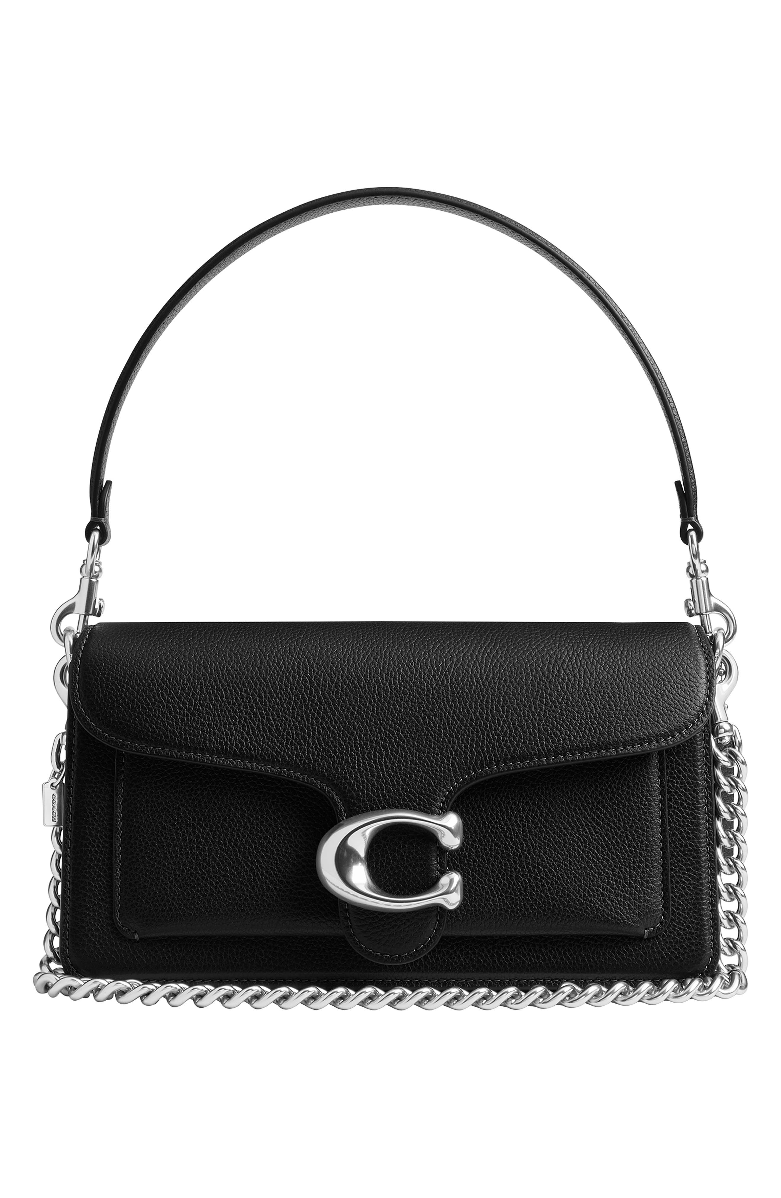 COACH Short Chunky Curb Chain Strap, Alternate, color, 
